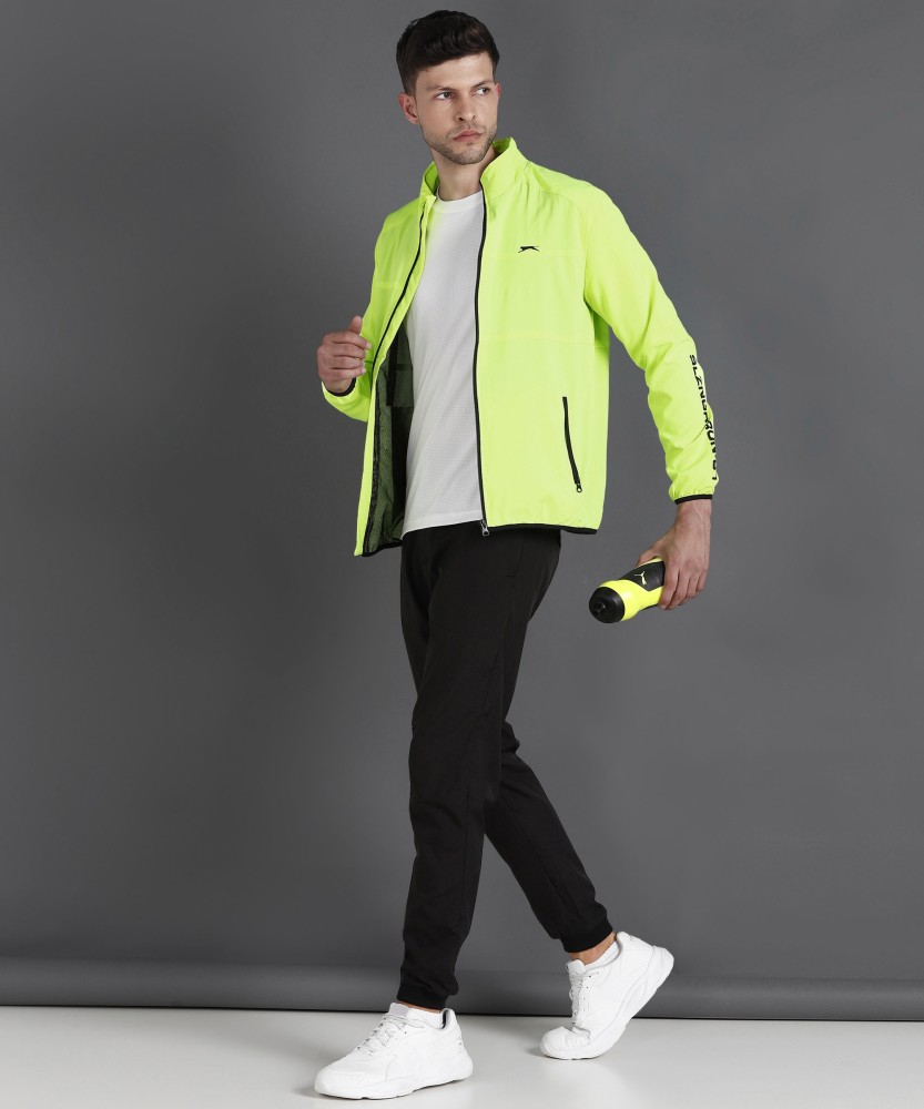 SLAZENGER Full Sleeve Solid Men Jacket - Buy SLAZENGER Full Sleeve Solid Men  Jacket Online at Best Prices in India