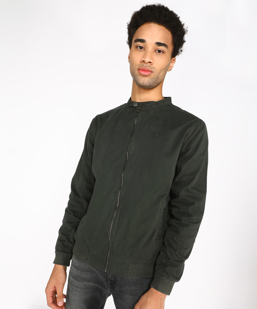 Pepe jeans full sleeve solid men's jacket on sale