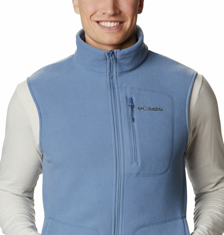 Men's columbia flattop ridge fleece vest online