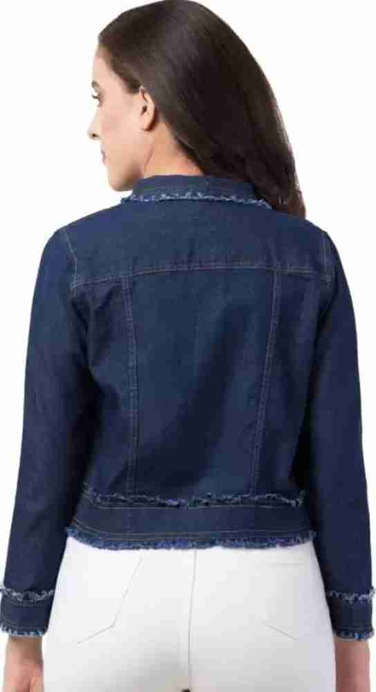 Koi Sales Corporation 3/4th Sleeve Washed Women Denim Jacket - Buy Koi  Sales Corporation 3/4th Sleeve Washed Women Denim Jacket Online at Best  Prices in India
