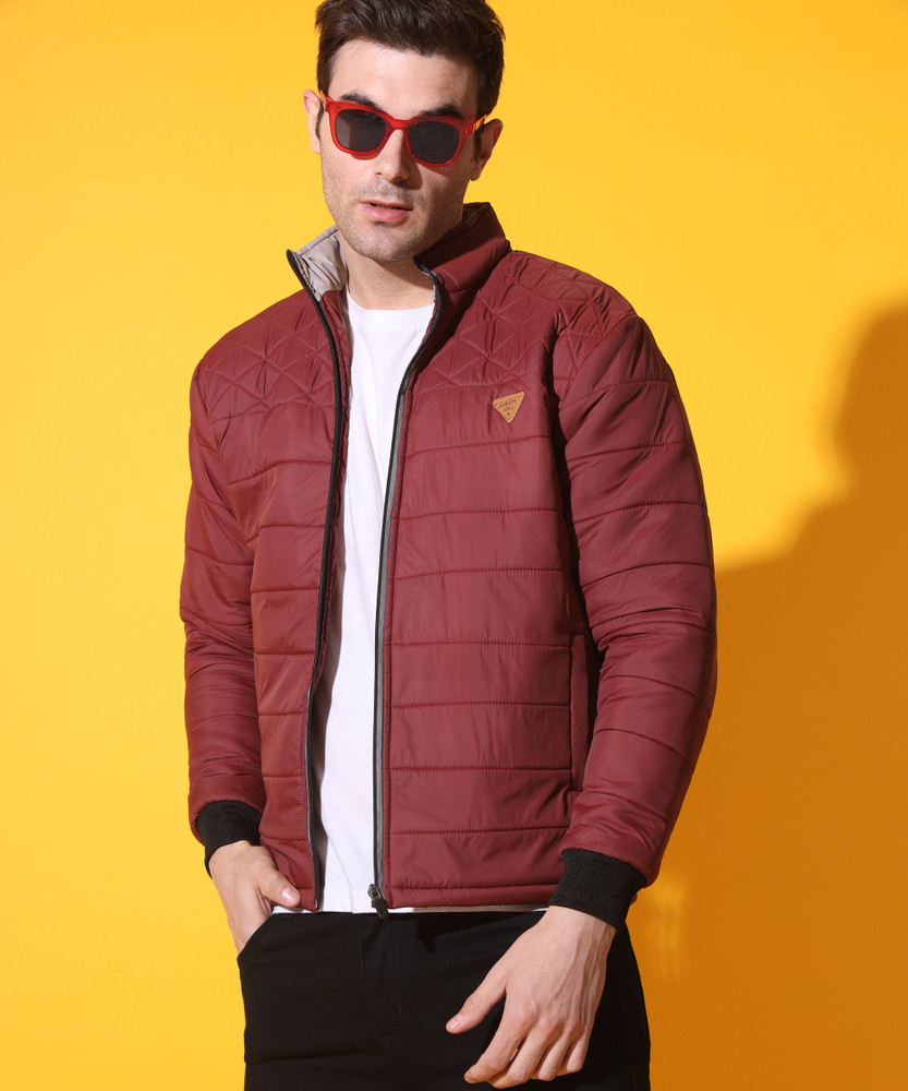 Christy World Full Sleeve Solid Men Jacket