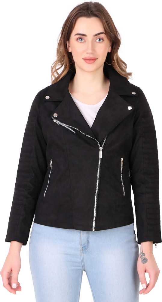 Leather Retail Full Sleeve Solid Women Jacket Buy Leather Retail Full Sleeve Solid Women Jacket Online at Best Prices in India Flipkart