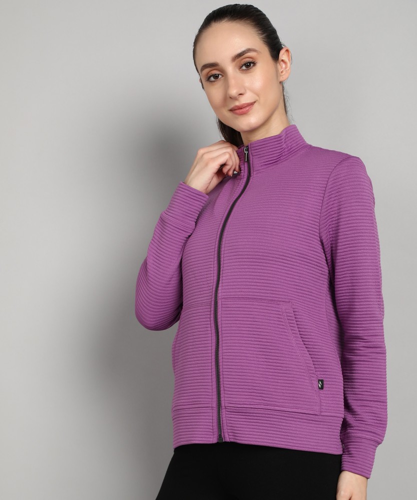 Skechers jacket on sale womens purple