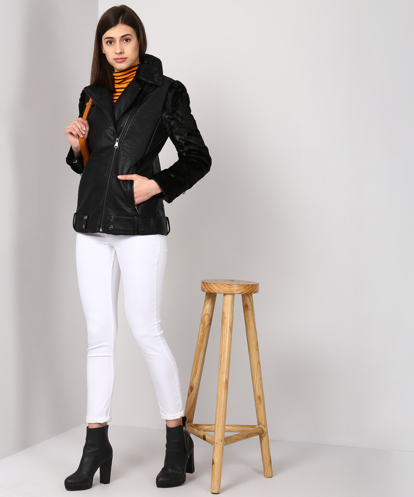 Nanette Lepore Full Sleeve Solid Women Jacket - Buy Nanette Lepore  