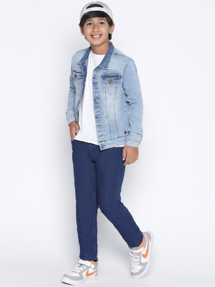 Boys sales denim coat