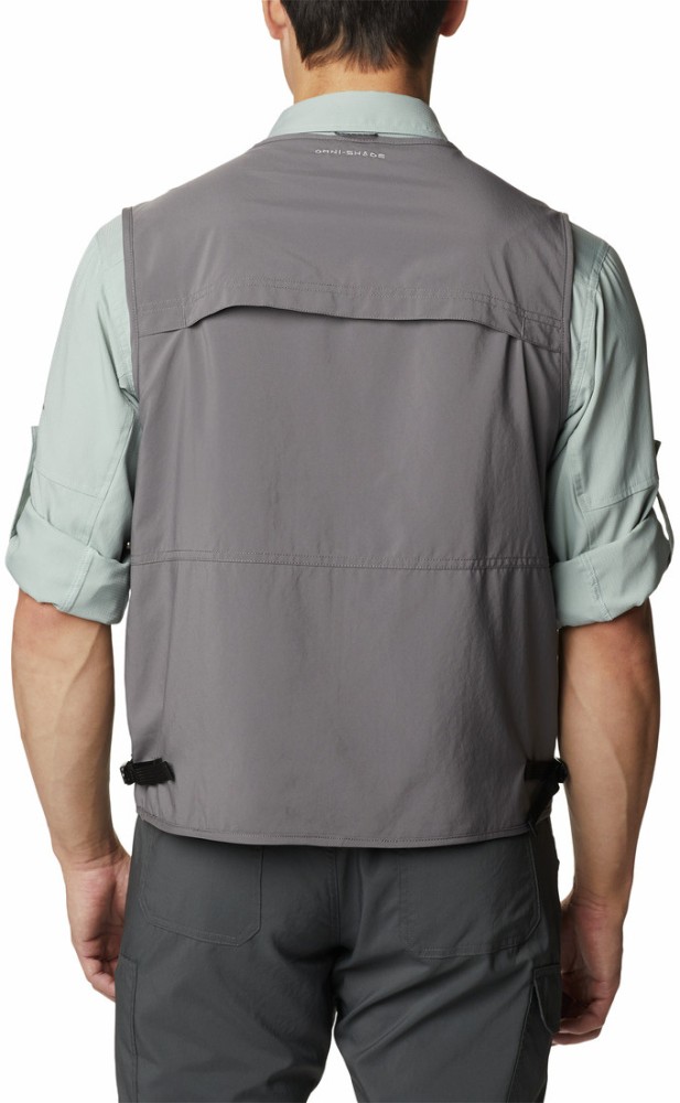 Columbia Sportswear Sleeveless Solid Men Jacket - Buy Columbia Sportswear  Sleeveless Solid Men Jacket Online at Best Prices in India