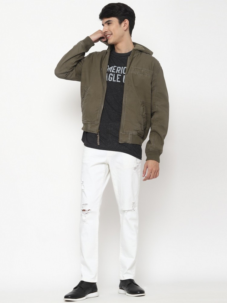 American eagle hot sale khaki jacket