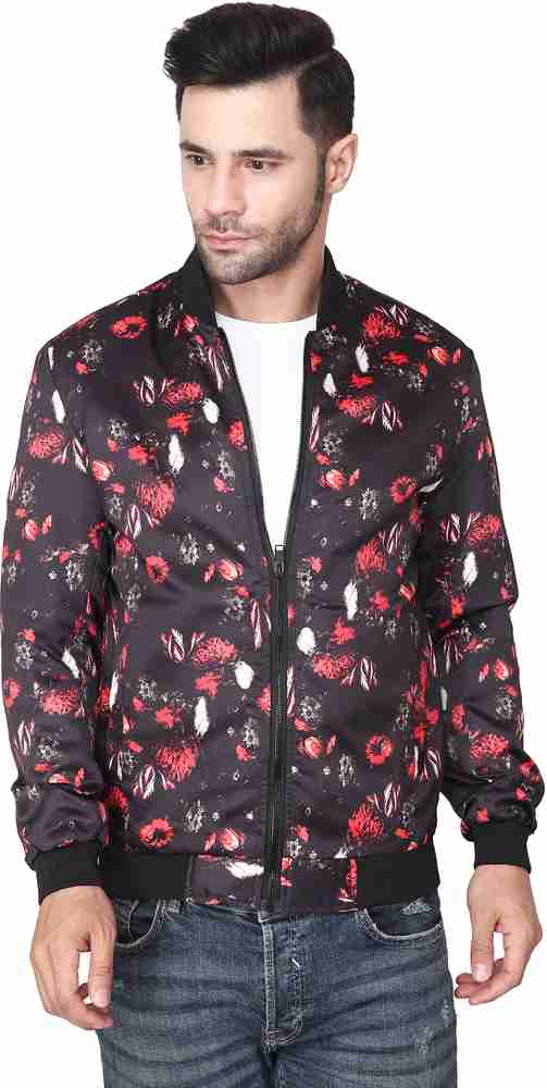Waez Comfortable Fashion Full Sleeve Floral Print Men Jacket Buy Waez Comfortable Fashion Full Sleeve Floral Print Men Jacket Online at Best Prices in India Flipkart