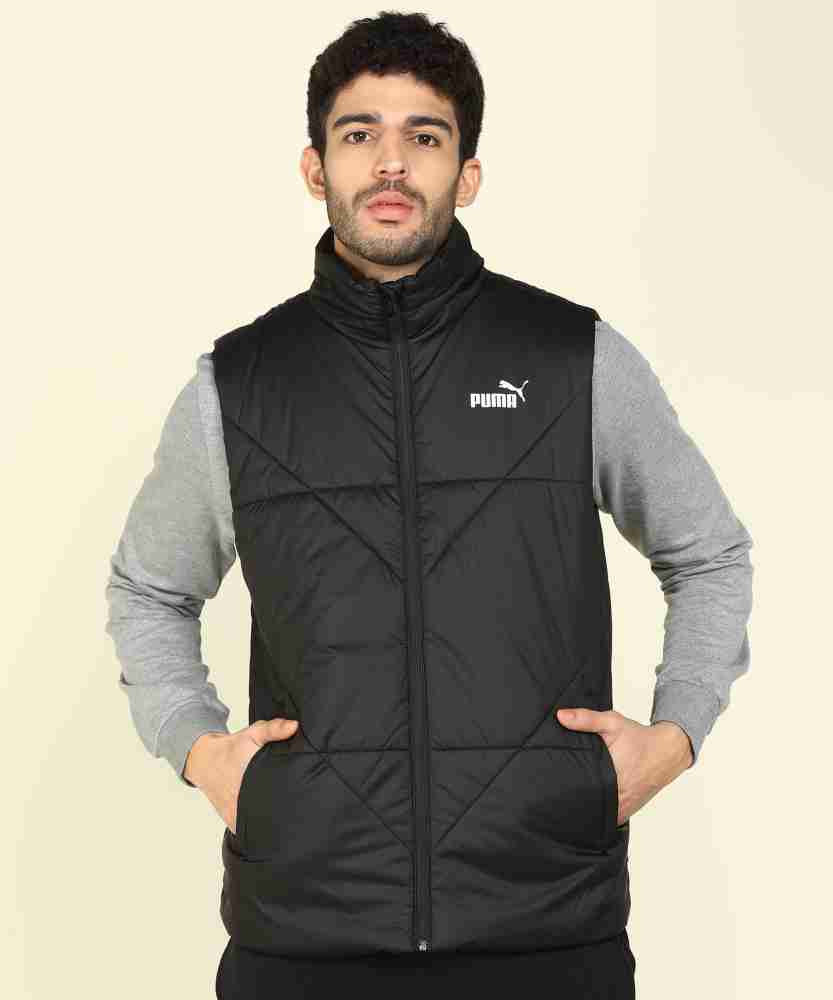 PUMA Sleeveless Solid Men Jacket Buy PUMA Sleeveless Solid Men Jacket Online at Best Prices in India Flipkart