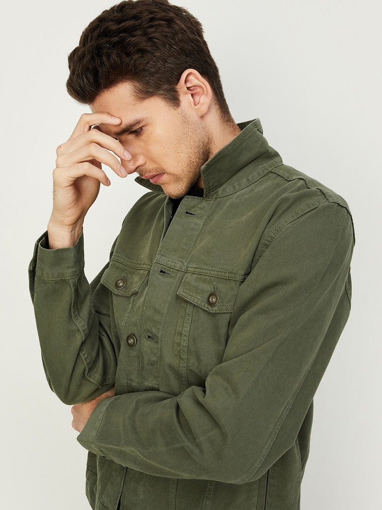 Max jeans hot sale jacket olive