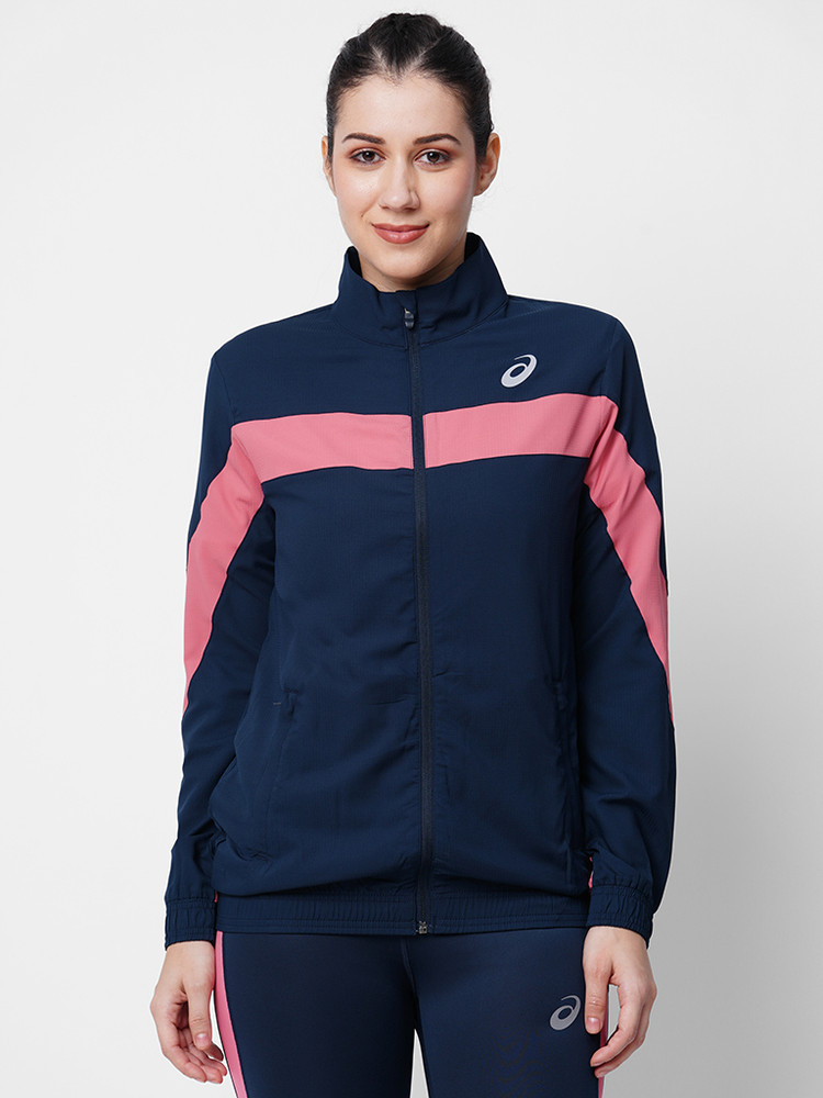 Asics Full Sleeve Colorblock Women Jacket Buy Asics Full Sleeve