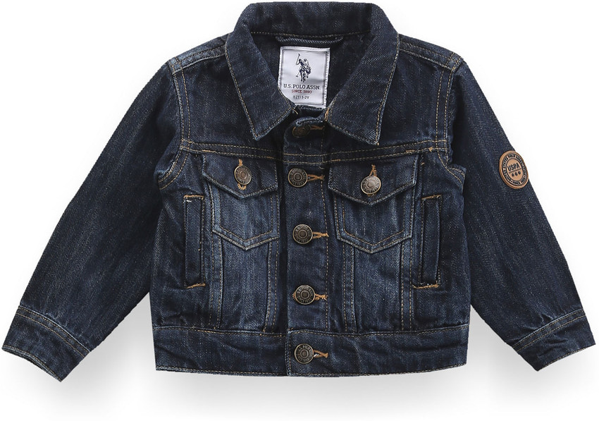 U.S. POLO ASSN. Full Sleeve Solid Boys Jacket Buy U.S. POLO ASSN