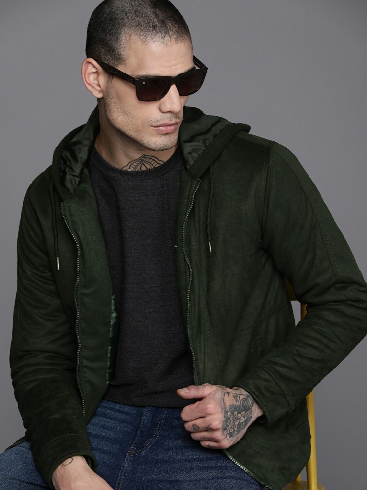 WROGN Full Sleeve Solid Men Jacket Buy WROGN Full Sleeve Solid