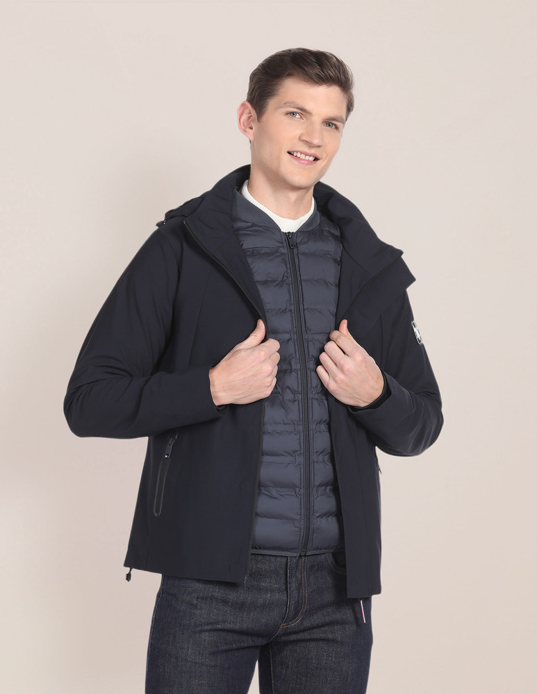 U.S. POLO ASSN. Full Sleeve Solid Men Jacket Buy U.S. POLO ASSN