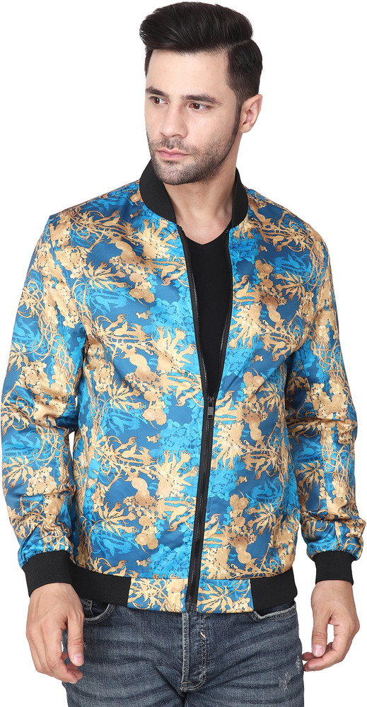 Waez Comfortable Fashion Full Sleeve Printed Men Jacket Buy Waez