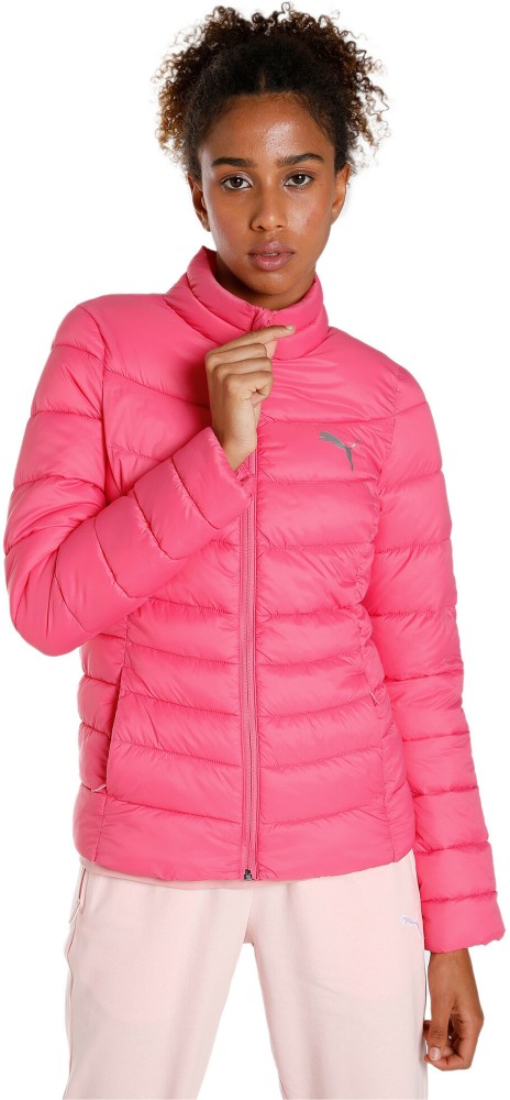 Puma jacket outlet womens pink