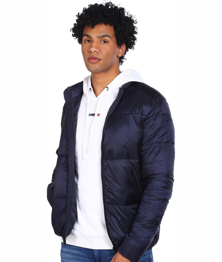 Flying machine full sleeve solid men's jacket hotsell