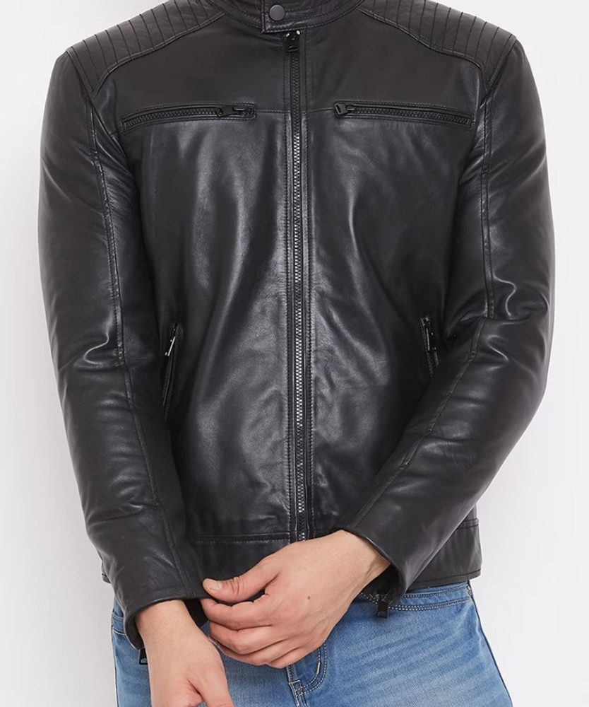 Leather shop jackets flipkart
