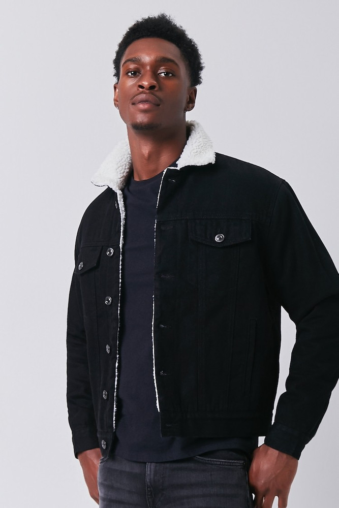 Forever 21 cheap denim jacket mens