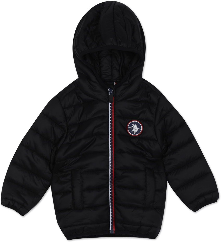 U.S. POLO ASSN. Full Sleeve Solid Boys Jacket Buy U.S. POLO ASSN