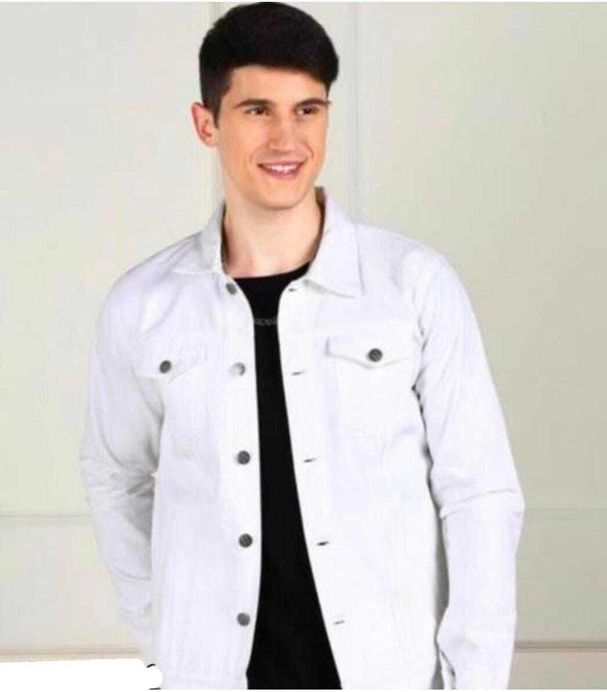 FABESCA Full Sleeve Solid Men Denim Jacket Buy FABESCA Full Sleeve Solid Men Denim Jacket Online at Best Prices in India Flipkart