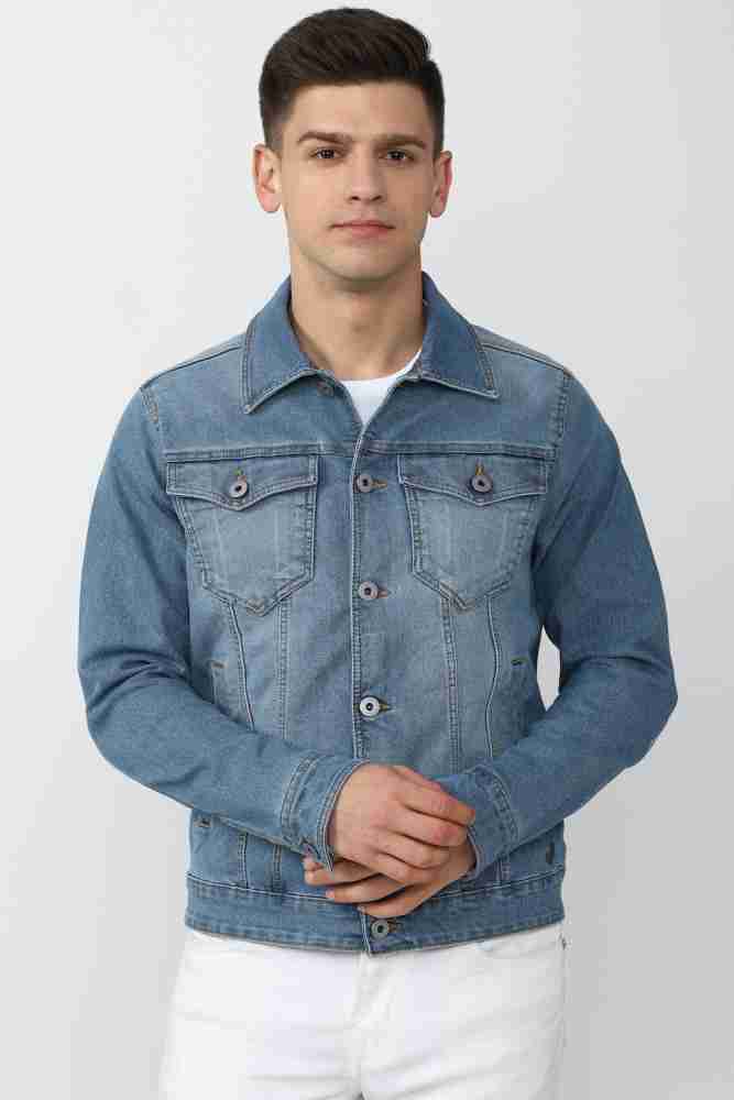 Peter england denim jacket best sale