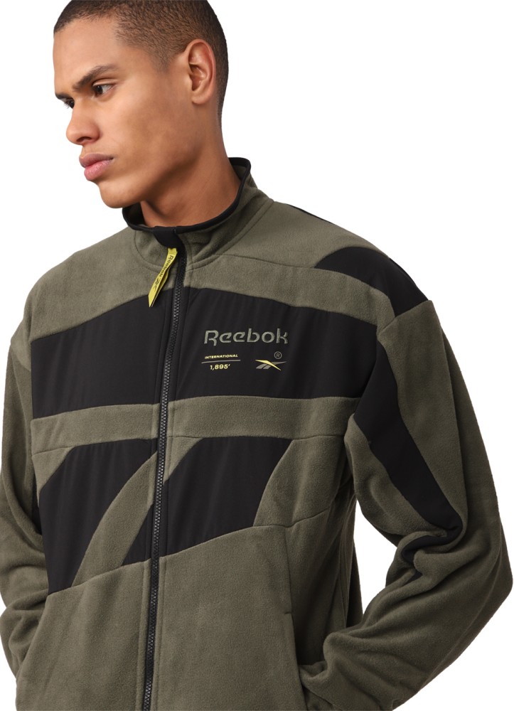 REEBOK Full Sleeve Textured Men Jacket - Buy REEBOK Full Sleeve