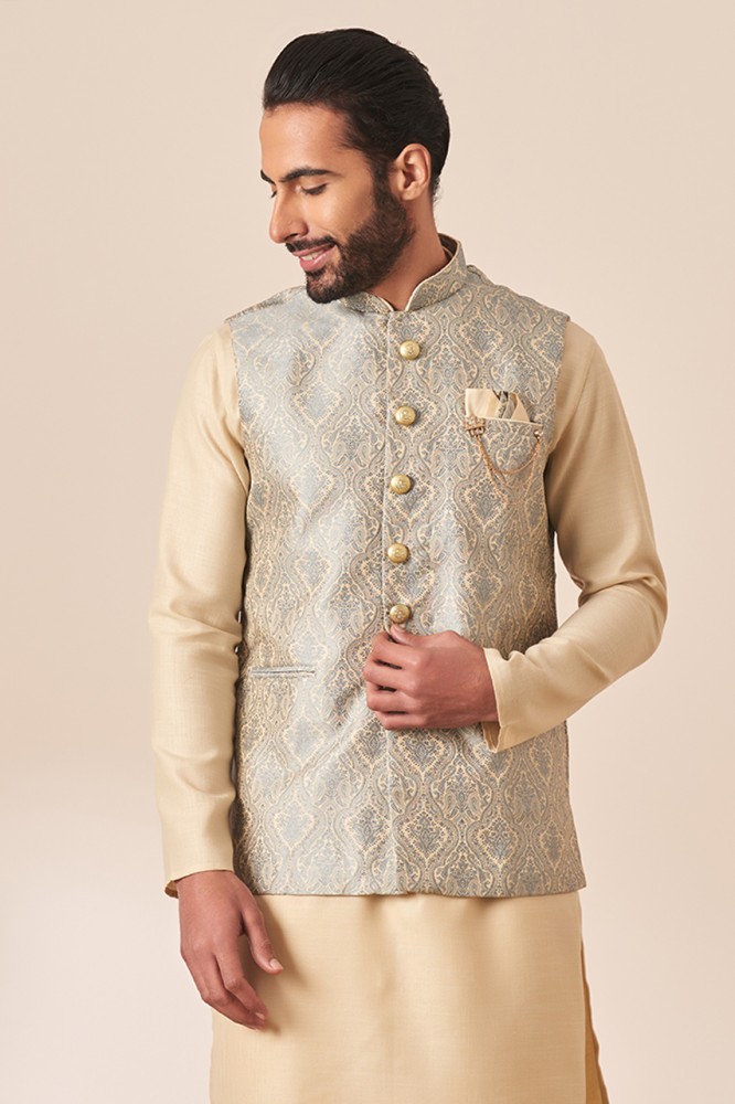 Jacket manyavar sale