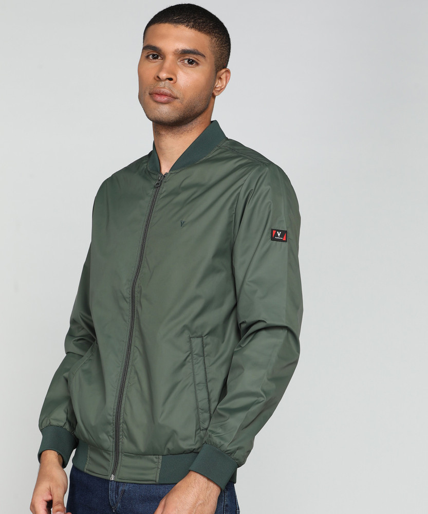 VAN HEUSEN Full Sleeve Solid Men Jacket Buy VAN HEUSEN Full
