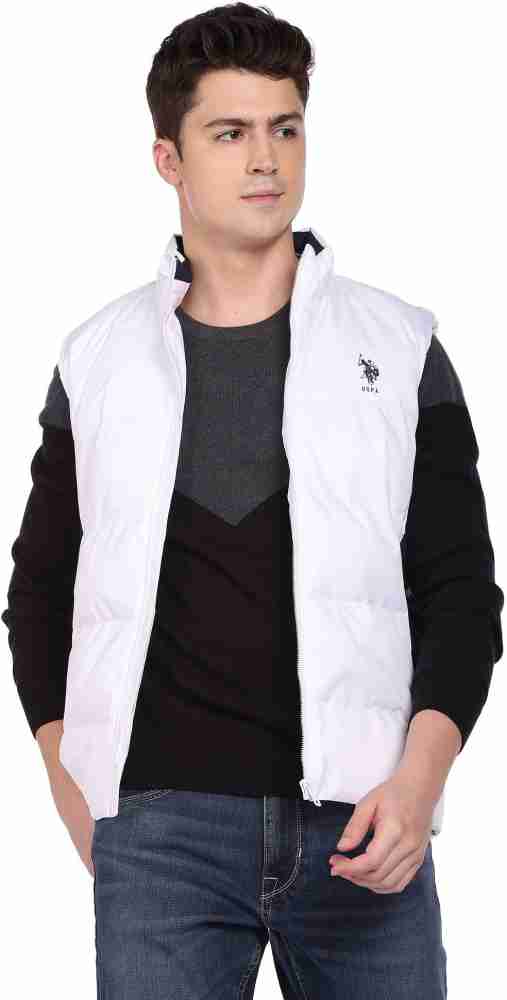 U.S. POLO ASSN. Sleeveless Solid Men Jacket Buy U.S. POLO ASSN. Sleeveless Solid Men Jacket Online at Best Prices in India Flipkart