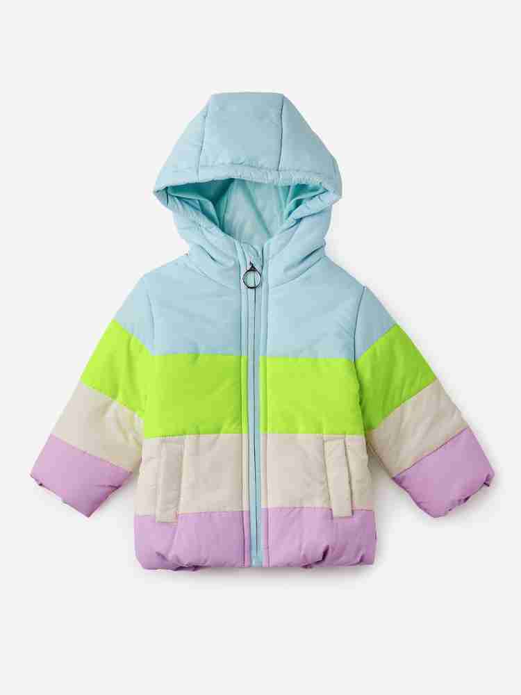 Oshkosh rainbow puffer coat outlet