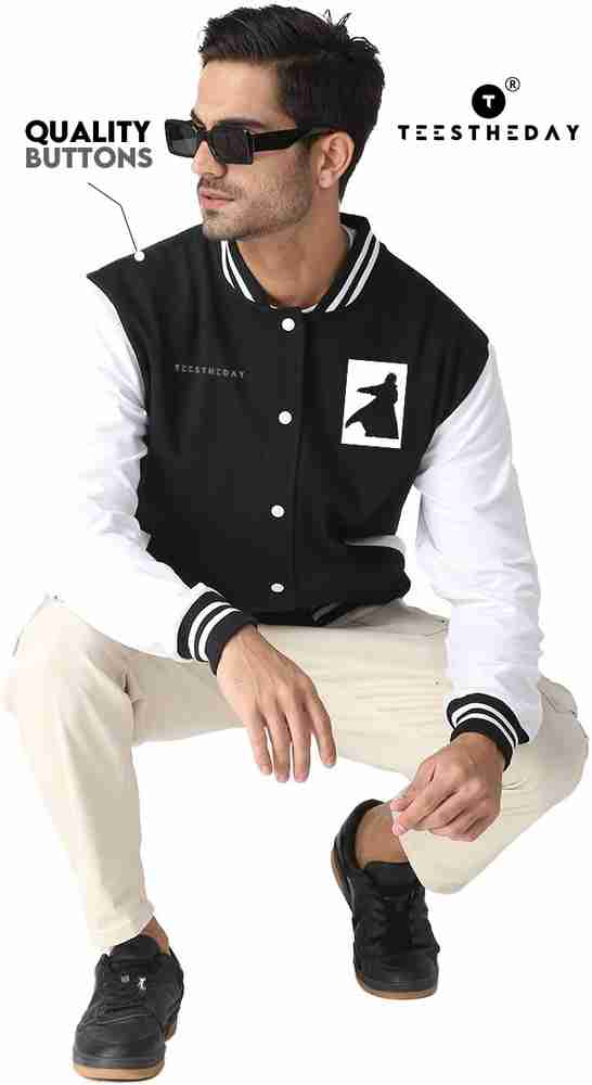 TeesTheDay Full Sleeve Graphic Print Men Jacket Buy TeesTheDay