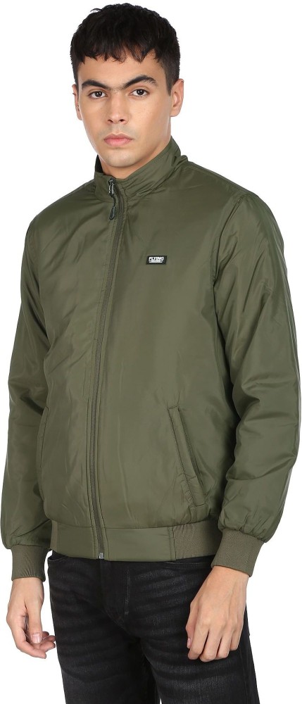 Flying machine outlet olive green jacket