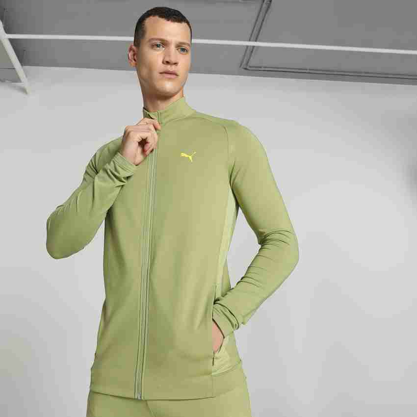 Puma green hot sale tracksuit mens