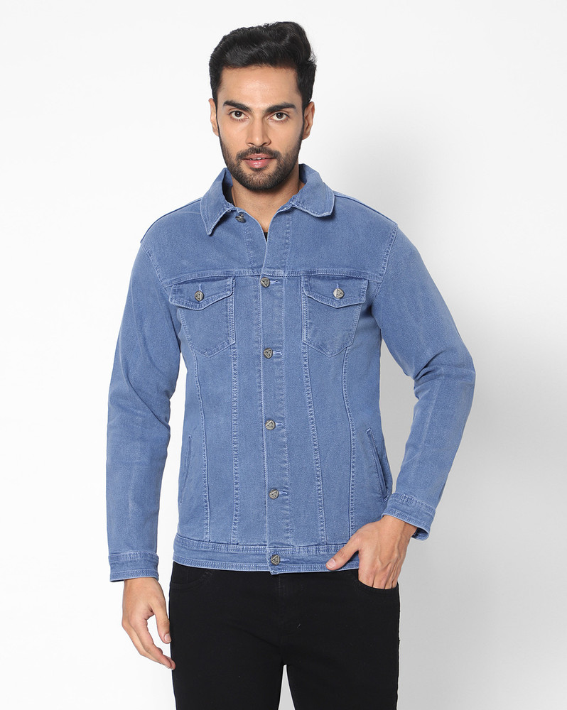 true colors of india Full Sleeve Solid Men Denim Jacket Buy true colors of india Full Sleeve Solid Men Denim Jacket Online at Best Prices in India Flipkart