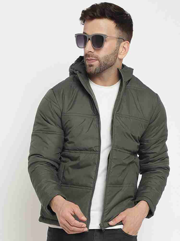 Buy Dennis Lingo Men?s Solid Long-sleeve Regular Fit Puffer Jacket -  Waterproof, Lightweight, Casual Winterwear For Men Online In India At  Discounted Prices