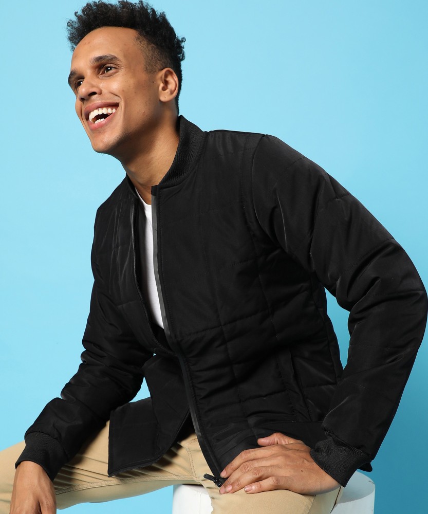 Campus sutra discount black bomber jacket