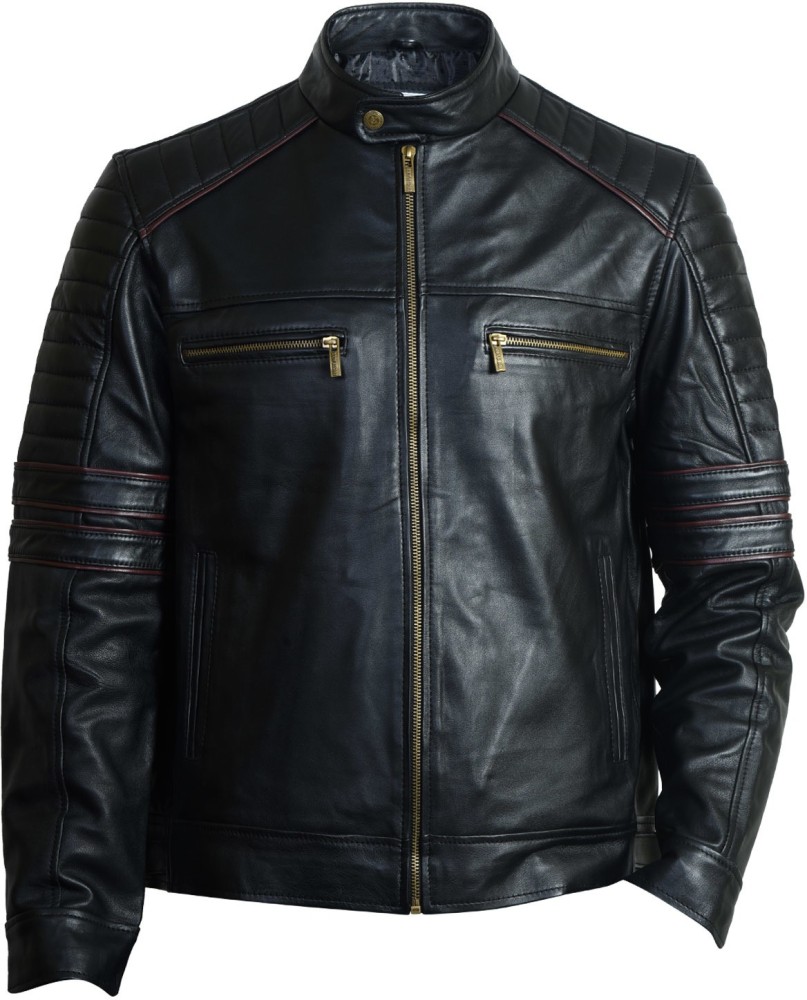 flipkart men's leather jackets