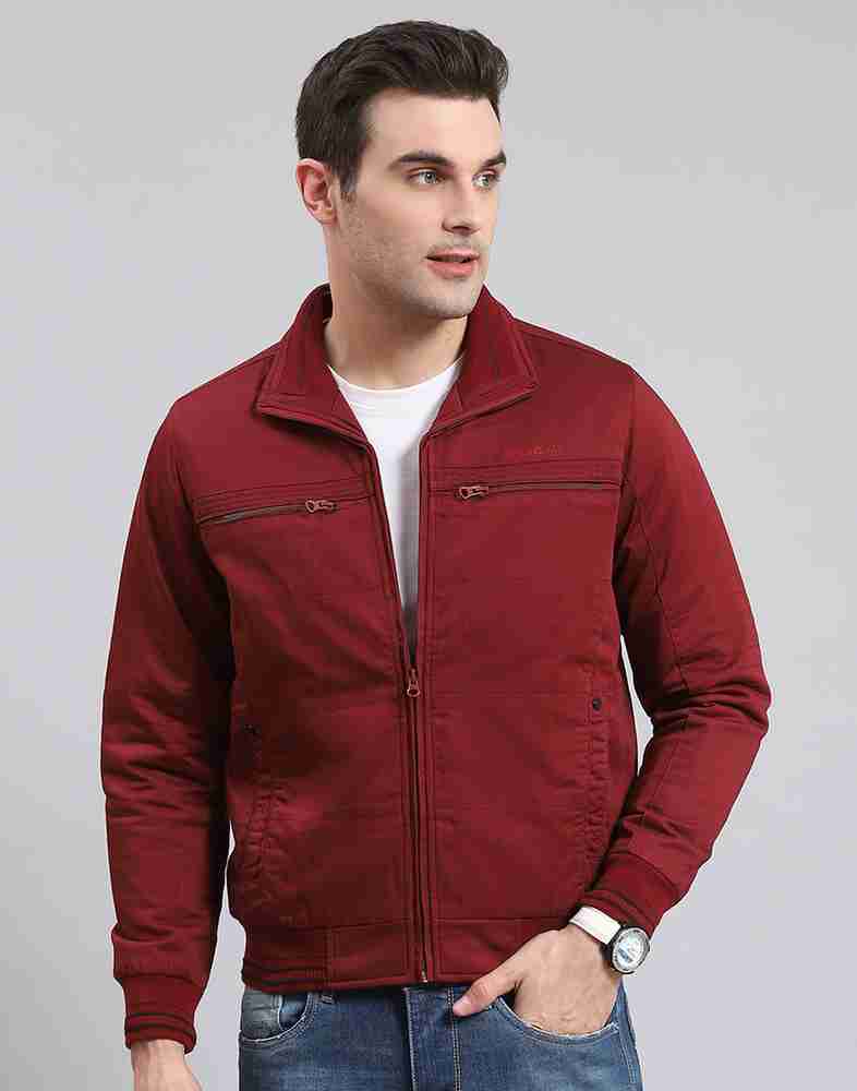 MONTE CARLO Full Sleeve Solid Men Jacket Buy MONTE CARLO Full
