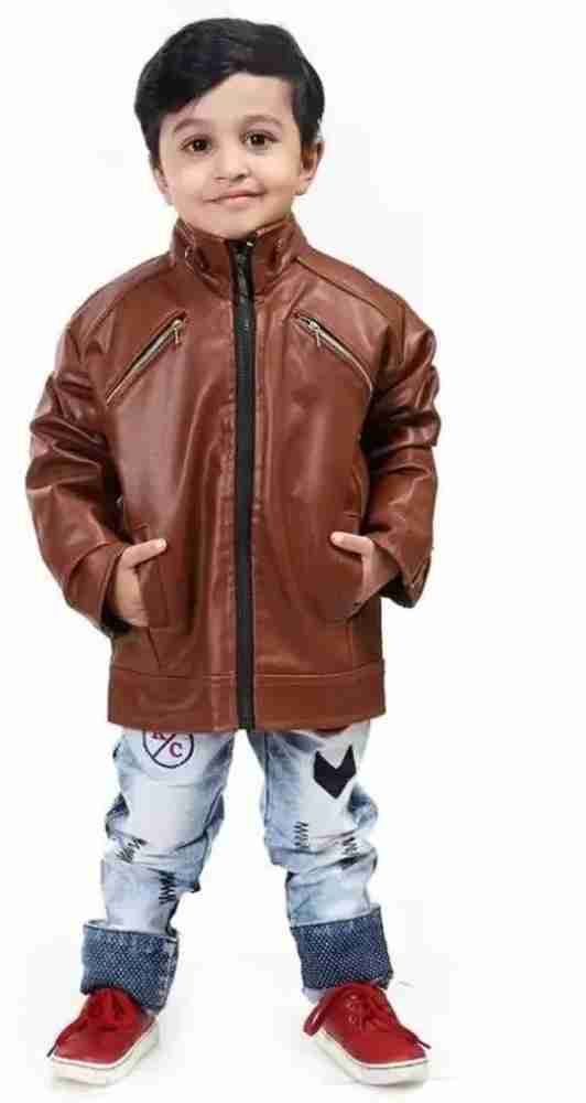 Leather jacket for 2 year old boy store