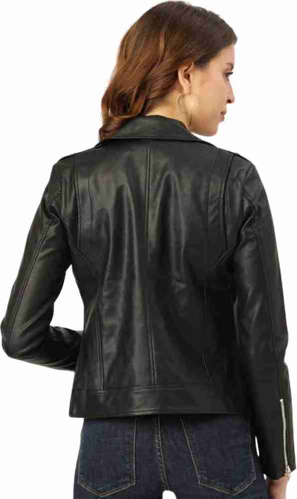 Flipkart ladies clearance leather jacket