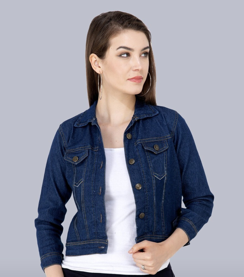 Denim jacket for women flipkart outlet
