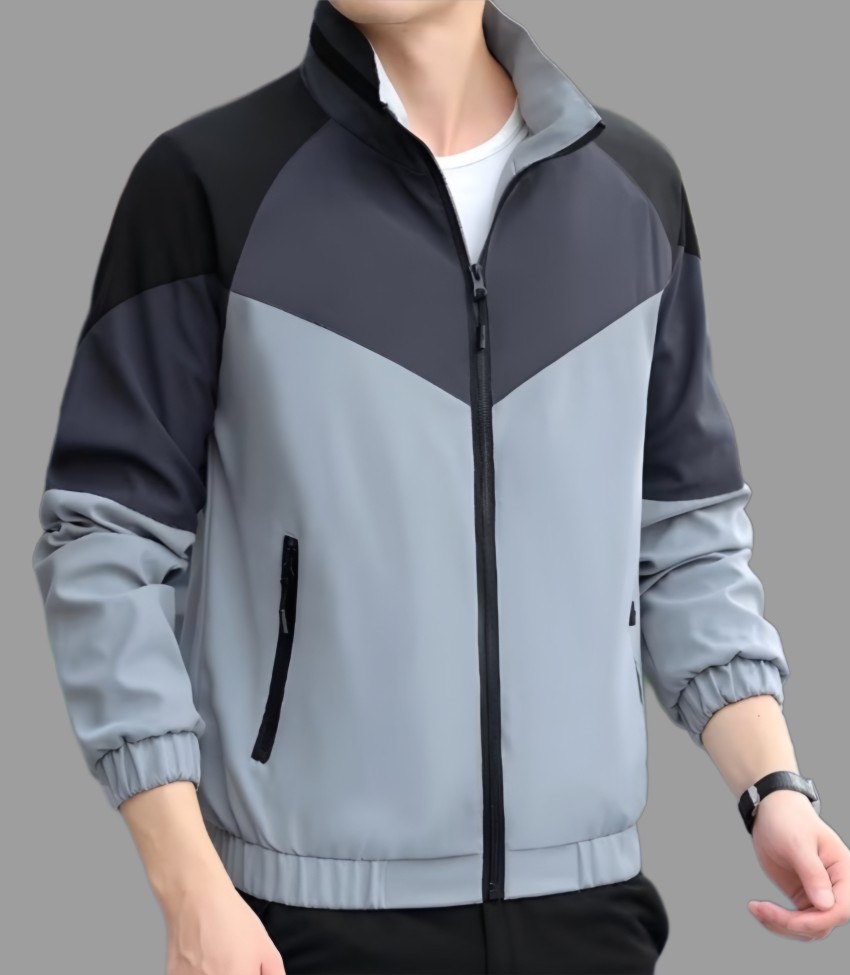 KABEER TRADING COMPANY Full Sleeve Colorblock Men Jacket - Buy