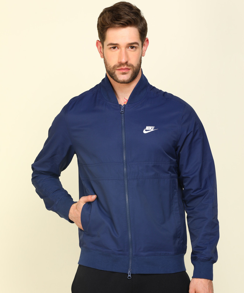 nike jacket men blue