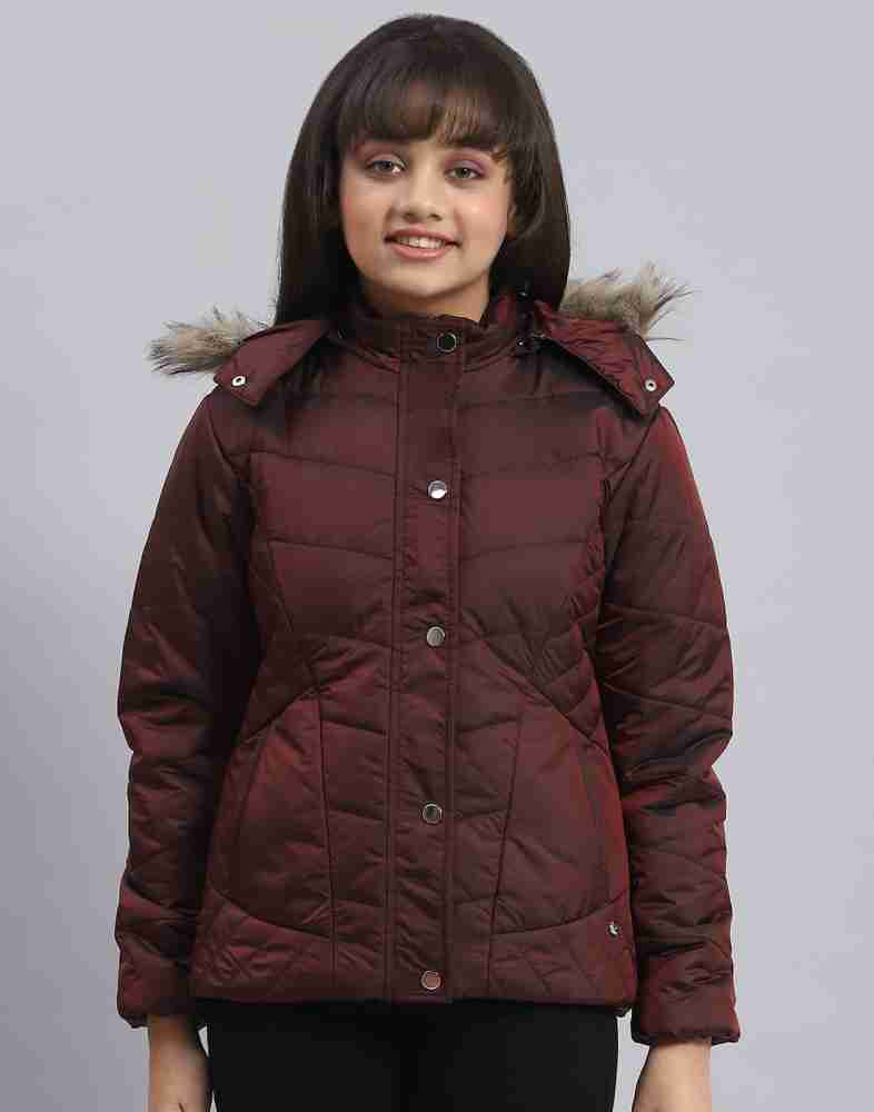 MONTE CARLO Full Sleeve Solid Girls Jacket Buy MONTE CARLO Full Sleeve Solid Girls Jacket Online at Best Prices in India Flipkart