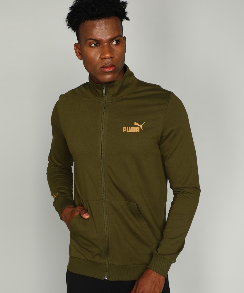 Puma jacket best sale green