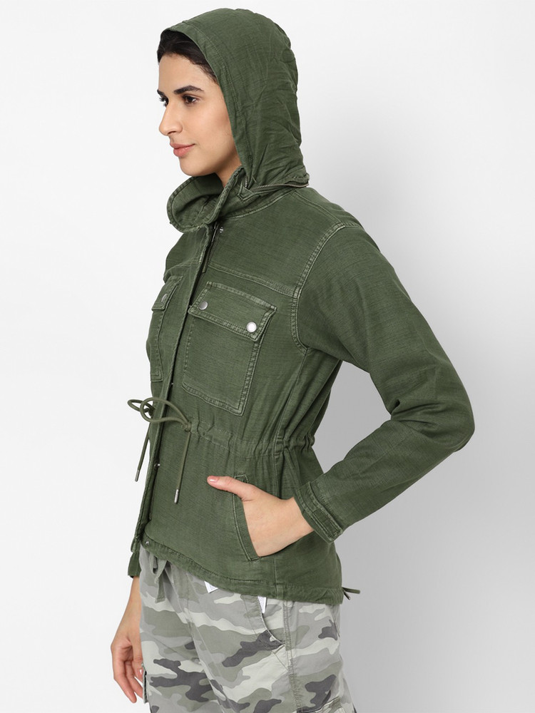 American Eagle Outfitters Full Sleeve Solid Women Jacket Buy