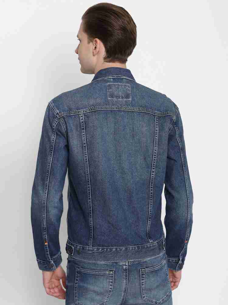 American eagle outlet leather jacket mens