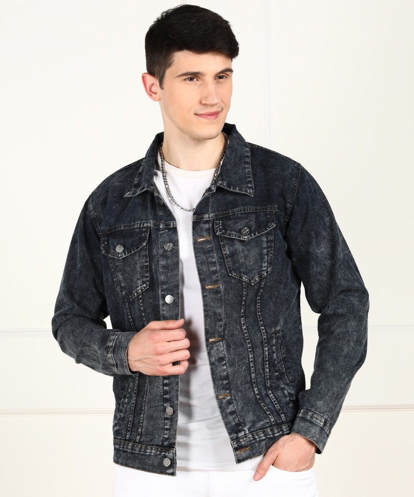 MONTREZ Full Sleeve Washed Men Denim Jacket Buy MONTREZ Full Sleeve Washed Men Denim Jacket Online at Best Prices in India Flipkart