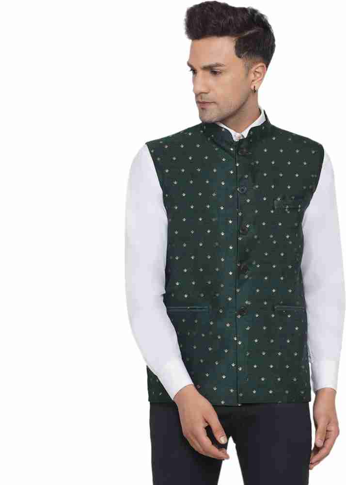 Veera paridhaan men's clearance banarasi print nehru jacket